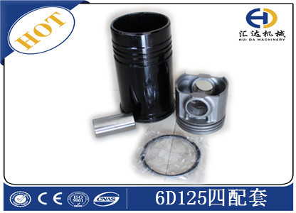 小松發(fā)動機配件 6D125四配套 PC400-7活塞環(huán)活塞銷缸套